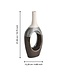 Eglo Living Vaas Keramiek H400 beige/zwart Iwate