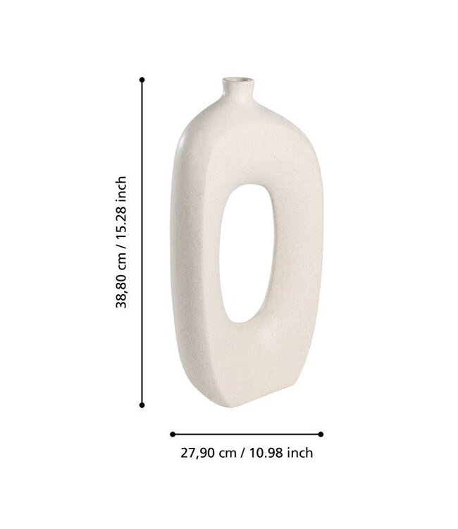 Eglo Living Vaas Keramiek H390 beige Iwate