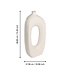 Eglo Living Vaas Iwate keramiek H390 beige
