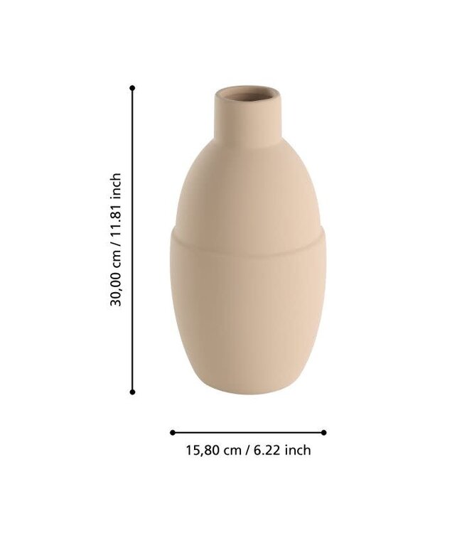Eglo Living Vaas Lyaglan keramiek H300