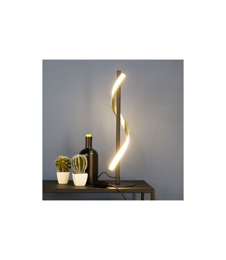 Eglo Conaprato Staal Brushed Messing Dimbaar