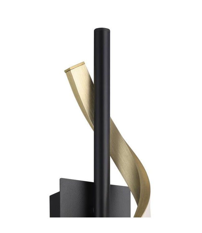 Eglo Wandlamp Conaprato Staal Brushed Messing Dimbaar