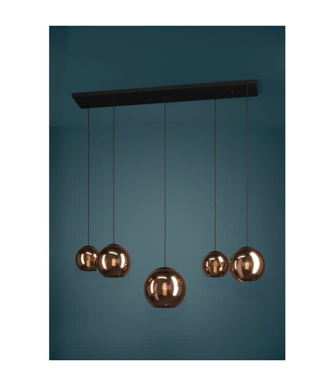 Stars Of Light Cordoba Zwart/Koper/Glas 5 L