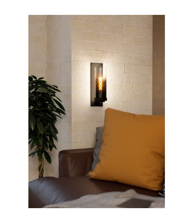 Eglo Wandlamp Toothill Zwart transparant