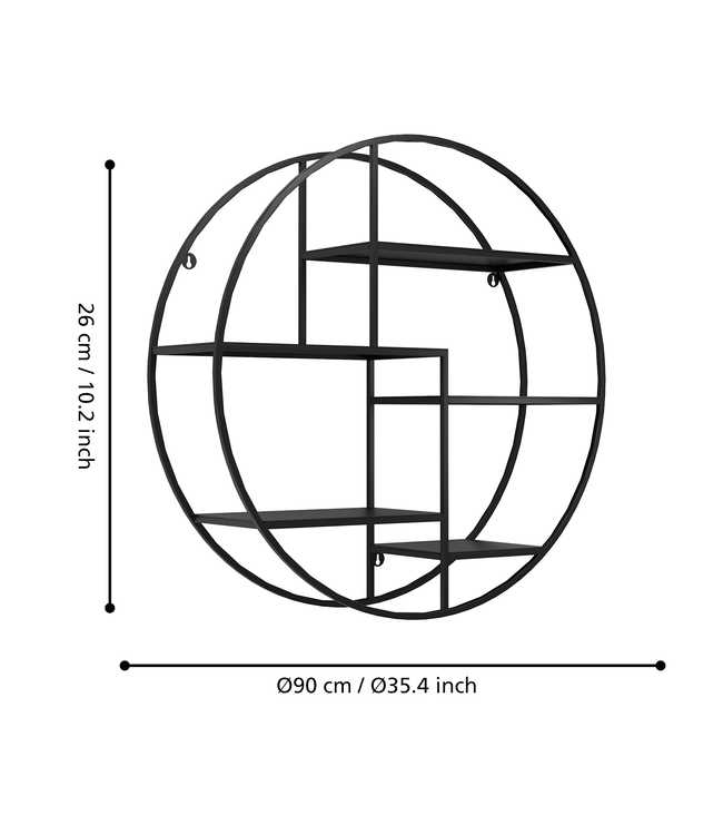 Eglo Living Wandkast Keningau