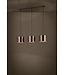 Eglo Hanglamp Saganto 3L – Bruin met koper – Klassiek & modern design – Eglo