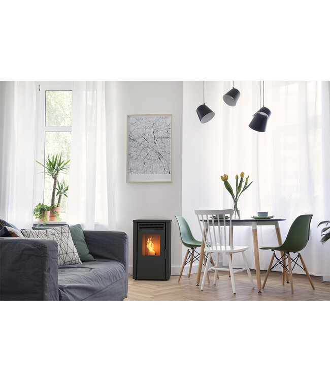 Duroflame Duroflame Pelle 1.4 Pelletkachel – Slanke, stille kachel met hoog rendement voor kleinere ruimtes