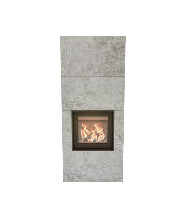 Altech Altech Max Massiv B Houtkachel Antraciet Speksteen Nature – Massieve speksteenkachel met uitbreidingsmogelijkheden