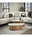 Rispens Salontafelset Romano – Set van 2 driehoekige tafels met keramisch blad in travertin look