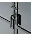 Rispens Dressoir Rift Metal – 4 glazen deuren – Industrieel metalen dressoir met modern design