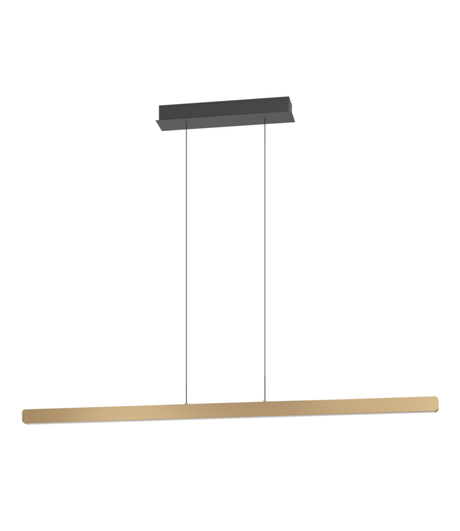 Eglo Hanglamp Ciggiano LED – Verstelbare hoogte, dimbaar licht en CCT-functie – Aluminium bruin