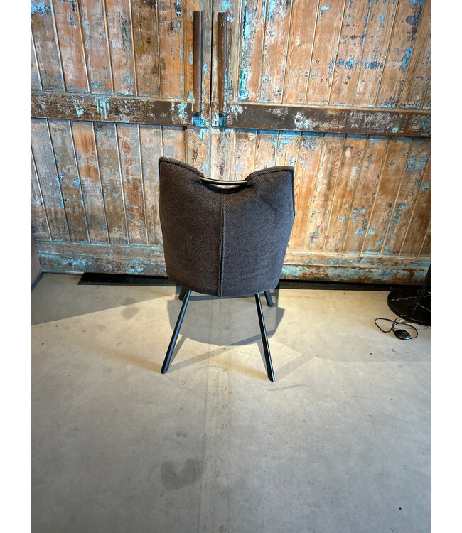 Rispens Eetkamerstoel Abel zonder arm – Bekleding Enter 66 – Compact & comfortabel