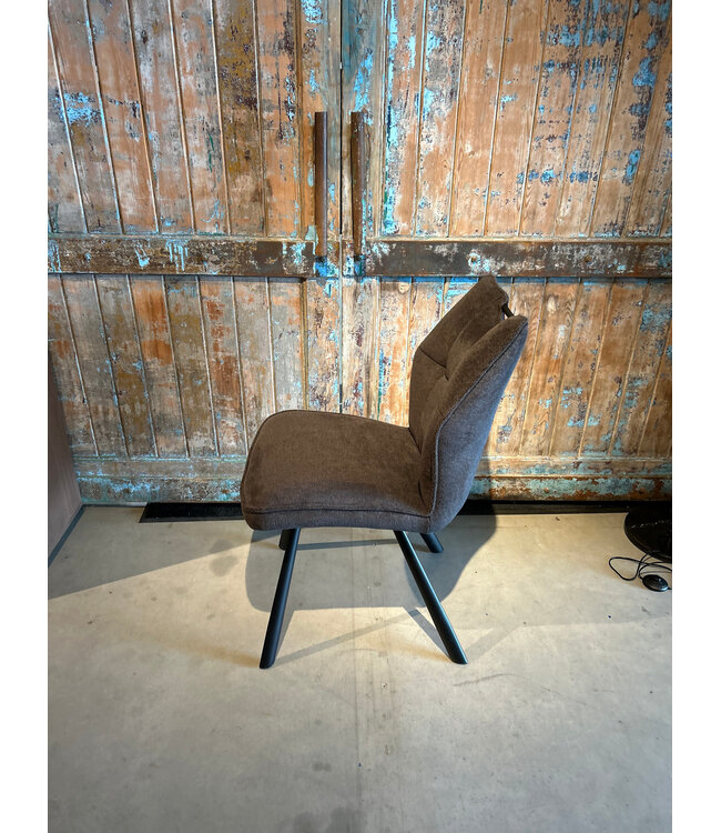 Rispens Eetkamerstoel Abel zonder arm – Bekleding Enter 66 – Compact & comfortabel