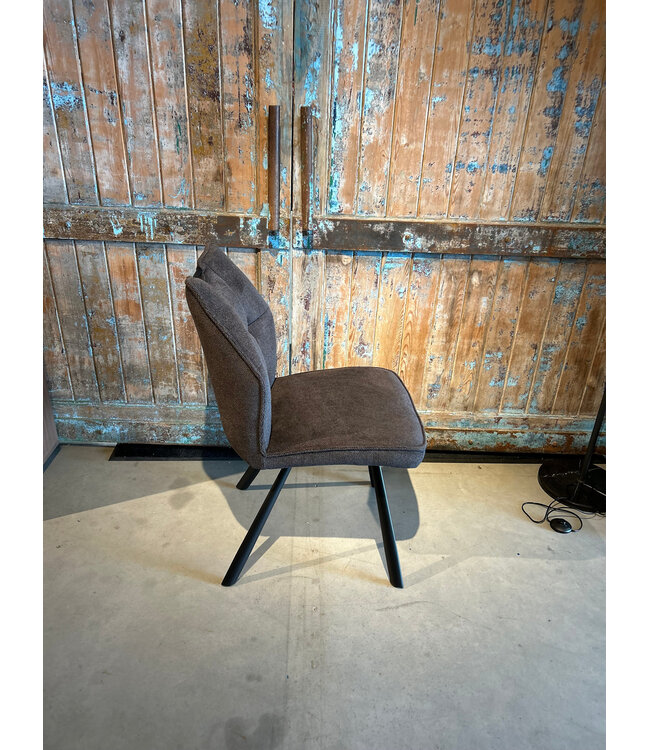 Rispens Eetkamerstoel Abel zonder arm – Bekleding Enter 66 – Compact & comfortabel