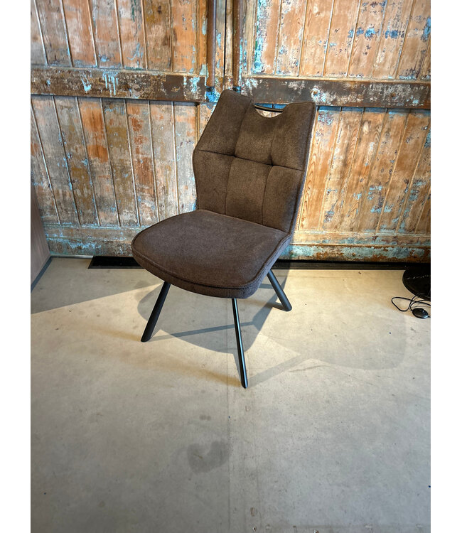 Rispens Eetkamerstoel Abel zonder arm – Bekleding Enter 66 – Compact & comfortabel