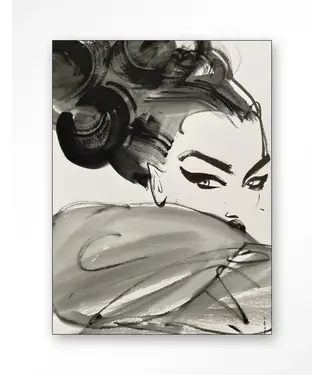 urban cotton Frame Couture Allure Wandkleed 110x145 cm