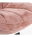 By-Boo Fauteuil Derby Old Pink – By-Boo – Draaibaar 360° – 72x75x80 cm – Comfort & stijl