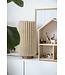 By-Boo Tafellamp Zuki – By-Boo – Papier, linnen & hout – 26x26x62 cm – Natuurlijk design