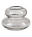 Eglo Living Vaas Shiwuxi – EGLO – Grijs transparant glas – 13,5 cm Ø – 10 cm hoog – Designobject