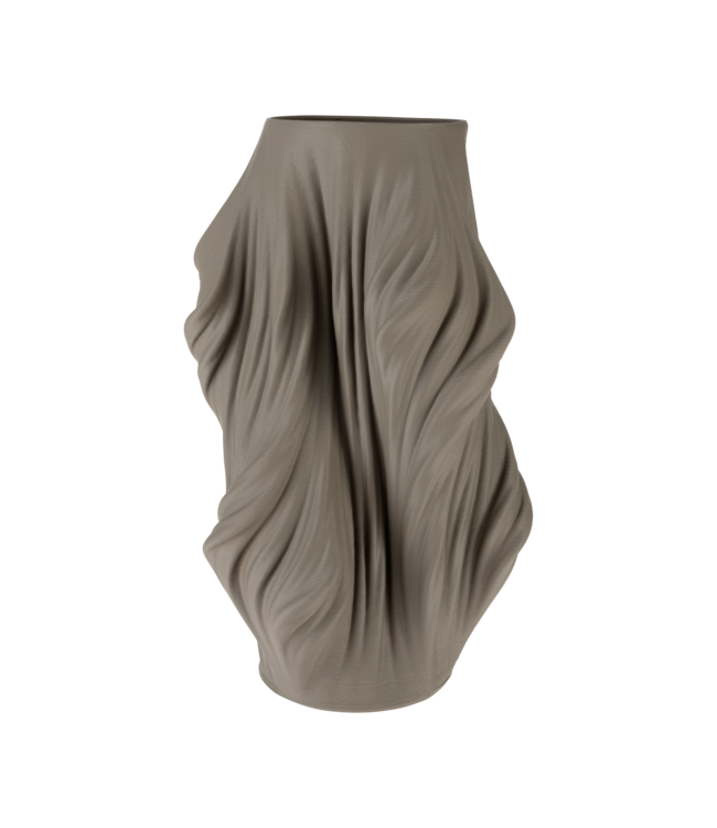 Eglo Living Vaas Hongmao – EGLO – Keramiek bruin – 41 cm hoog – Decoratieve vloer- of tafelvaas