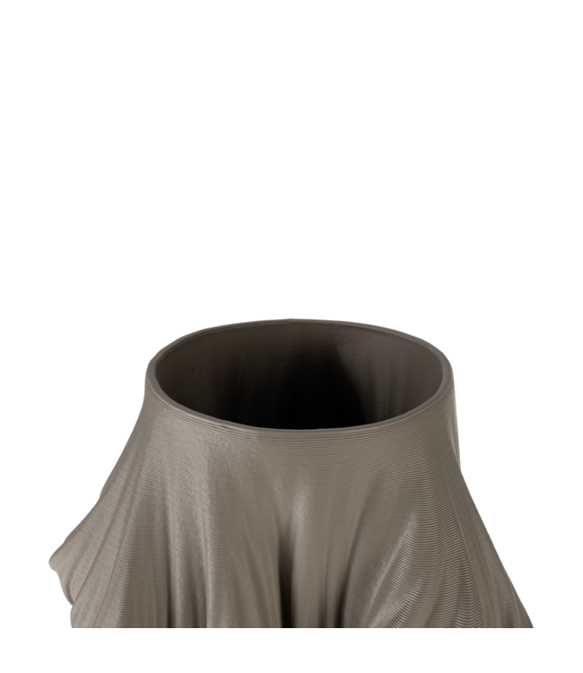 Eglo Living Vaas Hongmao – EGLO – Keramiek bruin – 41 cm hoog – Decoratieve vloer- of tafelvaas