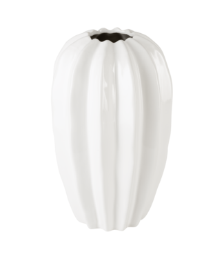 Eglo Living Vaas Egele Wit Keramiek 30,5 cm hoog Tijdloze sier- en bloemenvaas