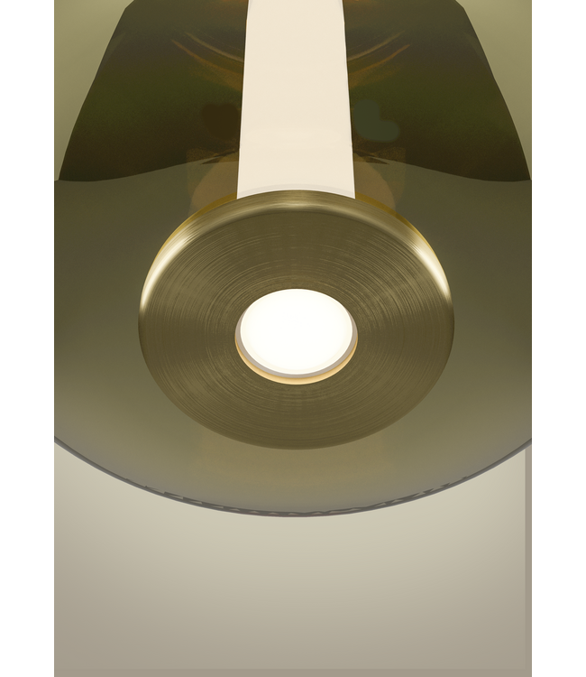 Eglo Hanglamp Fruitera – EGLO – 3-lichts – Geelkoper staal & goudkleurig glas – Ø45 cm