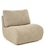 Eleonora Fauteuil Lucia – Draaibaar – Bruin Donna stof – Eleonora – 81x94x82 cm