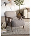 Eleonora Fauteuil Francis – Taupe Flou stof – Eleonora – Essenhout – 68x82x80 cm