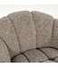 Eleonora Fauteuil Tina – Taupe Flou stof – Eleonora – Comfortfauteuil 95x93x76 cm