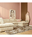 Starfurn Sofa Teddy U-bank – Beige Tilia 03 – Divan links + 2,5-zits + Lounge rechts – 372 cm breed
