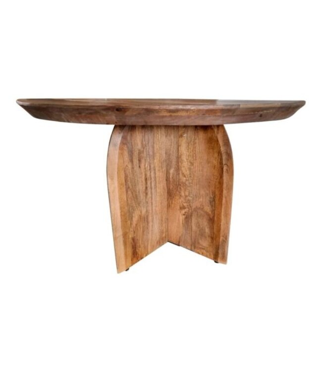 Starfurn Eettafel Tense – Rond – 150 cm – Massief Mangohout – FSC® gecertificeerd