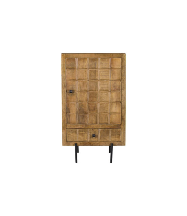 Starfurn Kabinet kastje Brandy – 60 cm breed – Mangohout met lade en deur