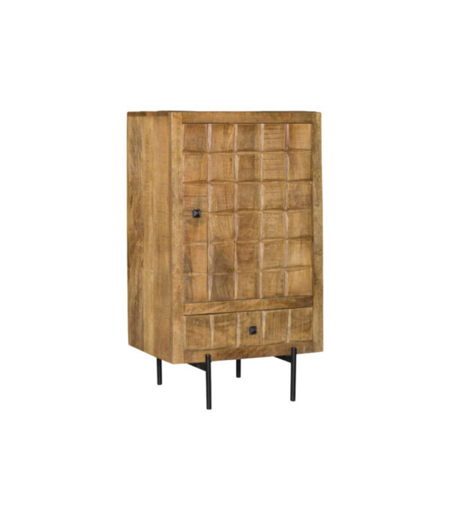 Starfurn Kabinet kastje Brandy – 60 cm breed – Mangohout met lade en deur