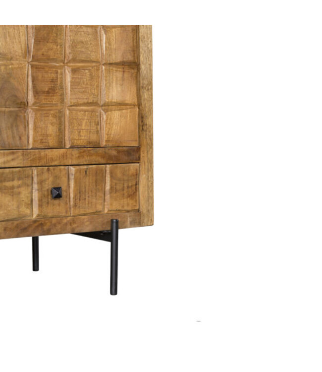 Starfurn Kabinet kastje Brandy – 60 cm breed – Mangohout met lade en deur