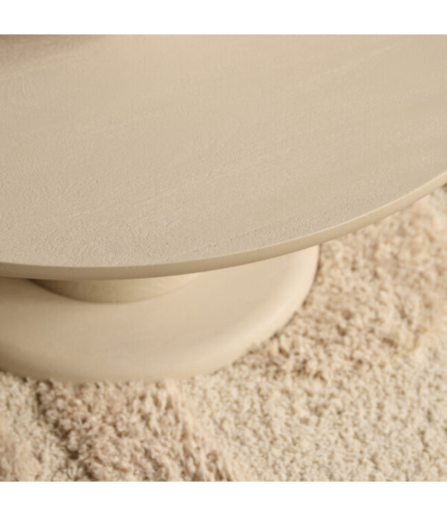 Starfurn Salontafel Mabel – Vierkant 90x90 cm – Mangohout – Zandkleur – FSC® gecertificeerd