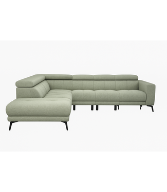 Rispens Bank Stella Stuart zoals afgebeeld met relaxelement bekleding  Dakar 71