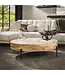 Rispens Salontafel Bulky Wood dia. 120cm Massief Acasia