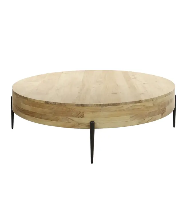 Rispens Bulky Wood dia. 120cm Massief Acasia