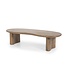 Eleonora Eleonora Salontafel Josh – Bruin – 140x60 cm – Eikenhout