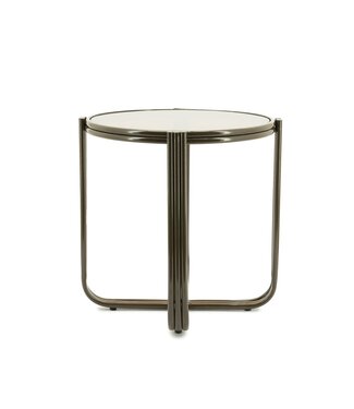 By-Boo Bijzettafel Groovy bruin