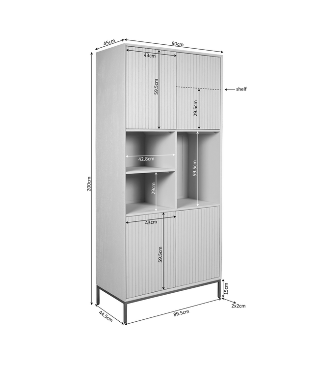 Starfurn Madison Natural | 90 cm