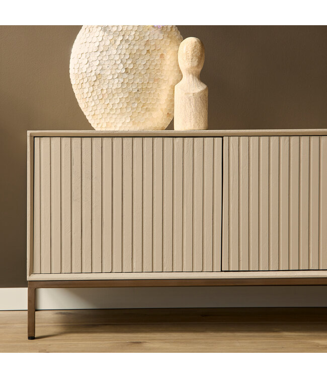 Starfurn TV-meubel Madison Sand – 210 cm – Mangohout