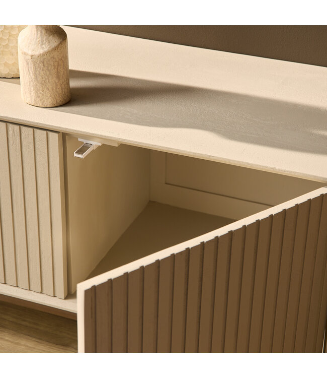 Starfurn TV-meubel Madison Sand – 210 cm – Mangohout