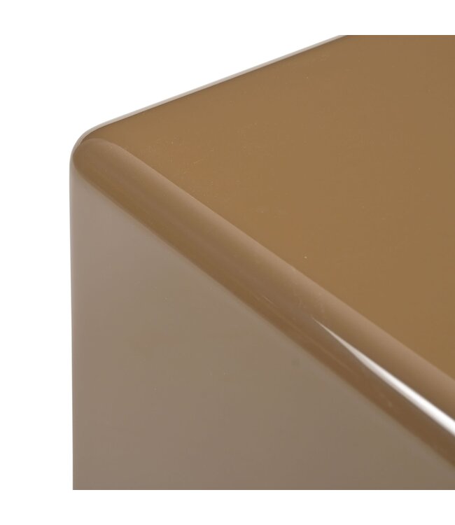 Starfurn Starfurn Elias salontafel bruin 40x40x32 cm – MDF hoogglans 2. Korte omschrijving