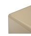 Starfurn Salontafel Elias – 30 cm – Vierkant – Beige Hoogglans