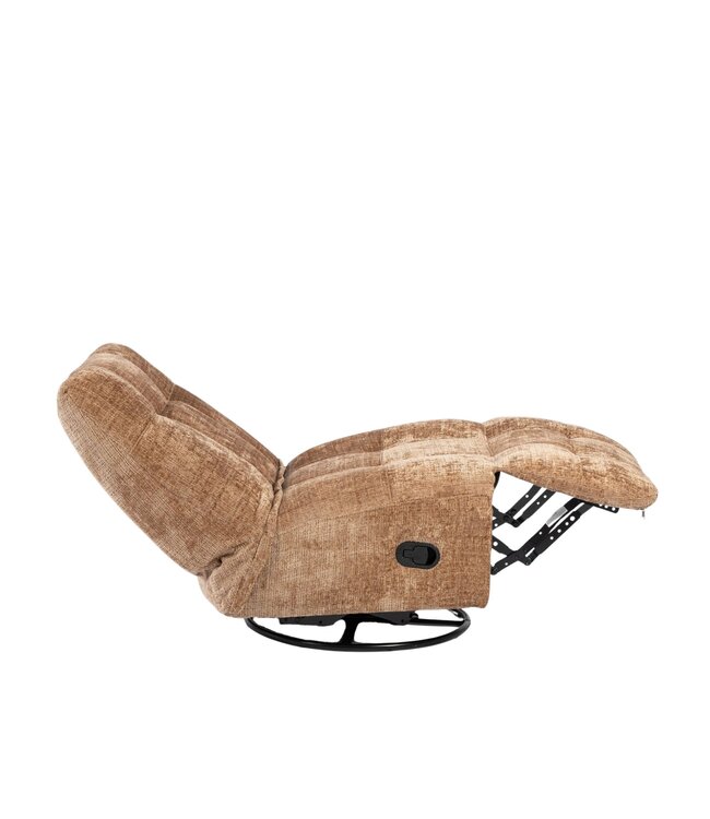 Starfurn Relaxfauteuil Chill – Draaibaar & Verstelbaar – Cinnamon