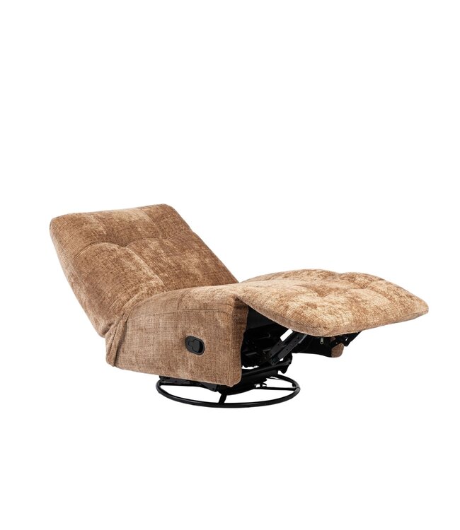 Starfurn Relaxfauteuil Chill – Draaibaar & Verstelbaar – Cinnamon