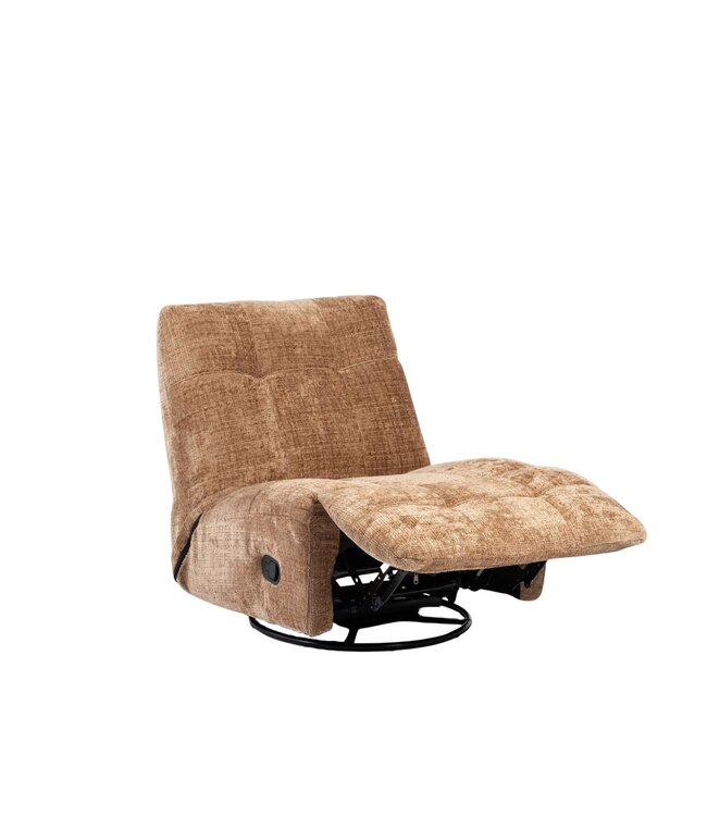 Starfurn Relaxfauteuil Chill – Draaibaar & Verstelbaar – Cinnamon