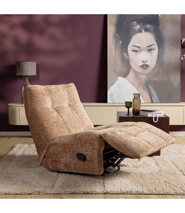 Starfurn Relaxfauteuil Chill – Draaibaar & Verstelbaar – Cinnamon